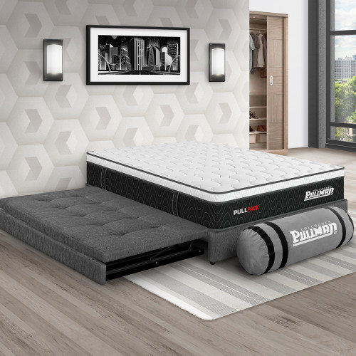 Colchón Pullpack Euro U + Cama Nido Angie