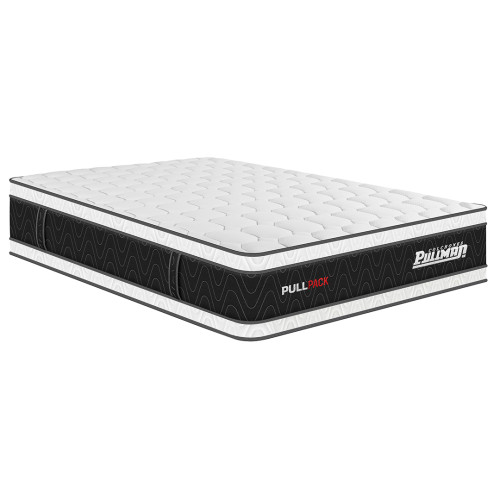 Colchón Pullpack Euro + Base Cama + Almohada